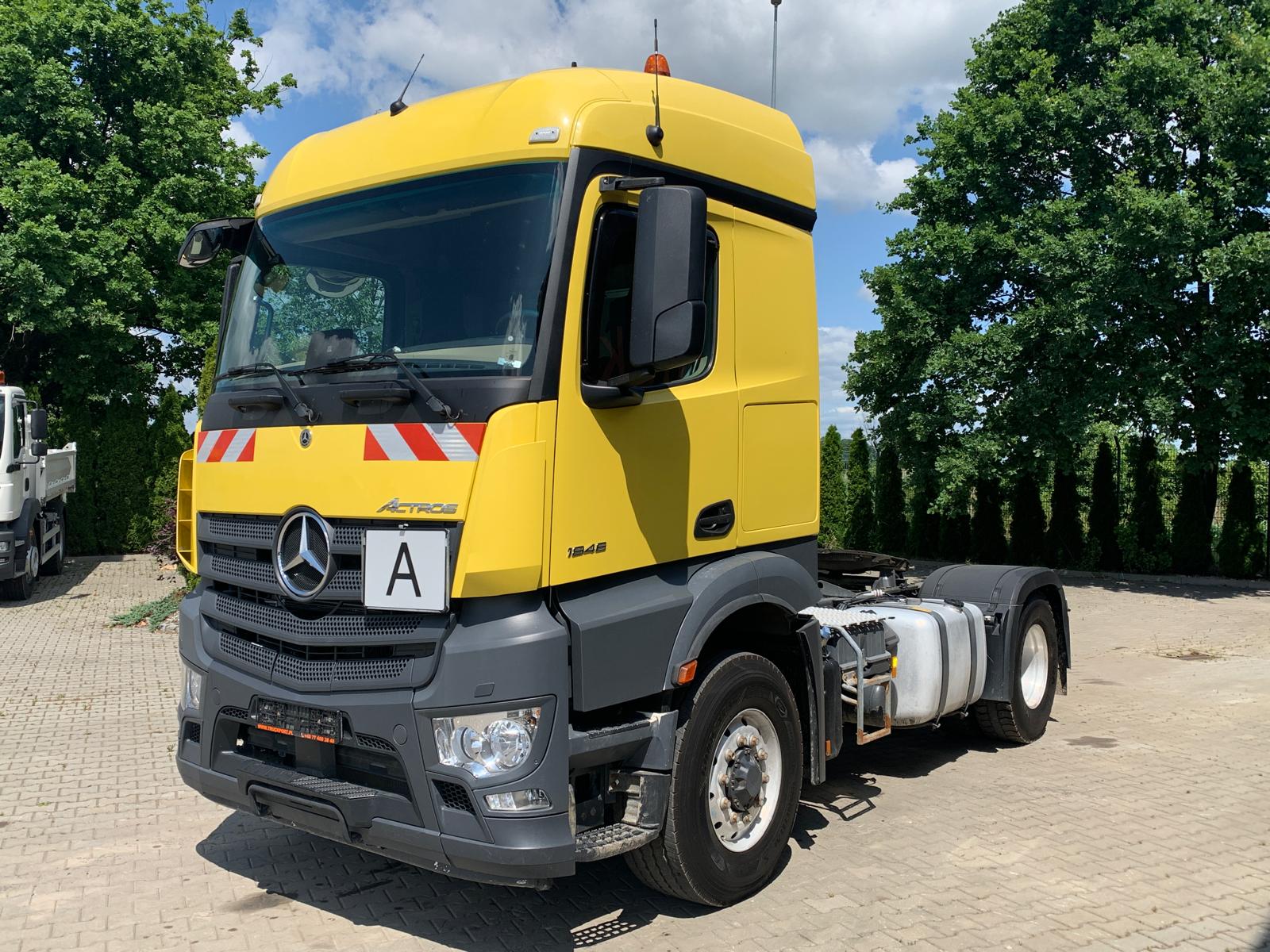 MB ACTROS 1846 4x4HAD EURO6 CIĄGNIK SIODŁOWY Z HYDRAULIKĄ WYWROTU